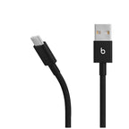 Beats - MDGG4LL/A - USB-A to USB-C Cable 5 Ft. Black