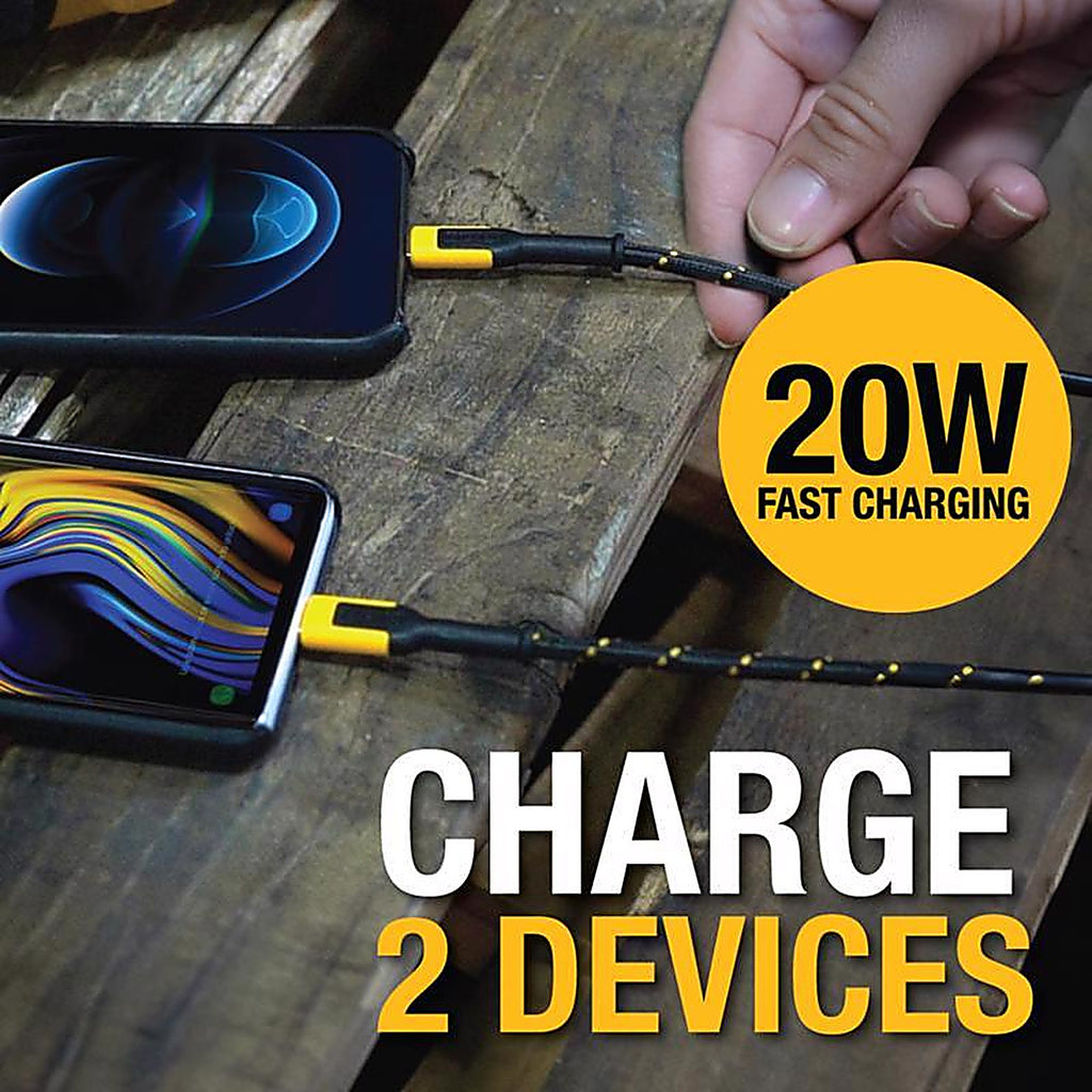DeWalt - 131 0038 DW2 - 2 Port USB C Wall Charger