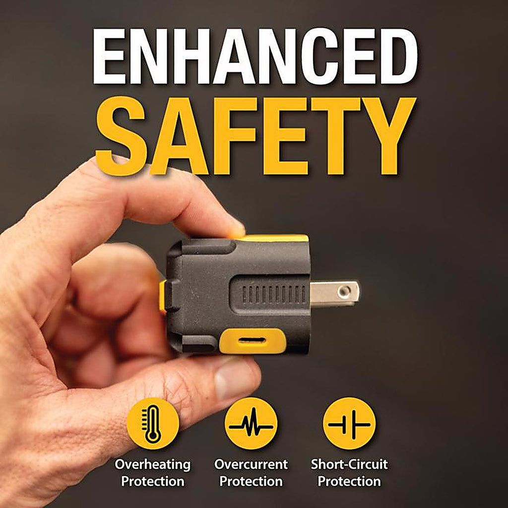 DeWalt - 131 0038 DW2 - 2 Port USB C Wall Charger
