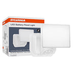 Sylvania - 66947 - Motion-Sensing Battery Powered LED White Security Floodlight