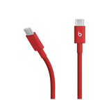 Beats - MDGF4LL/A - Red Woven Cable USB-C to USB-C Cable for Smartphones