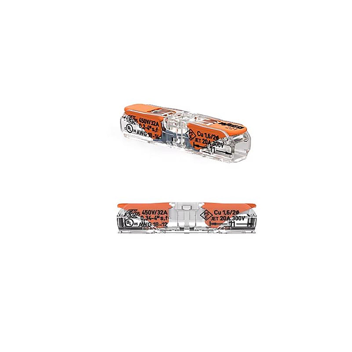 Wago - 221-2401K000006 - Straight Wire Connector 10 Pack