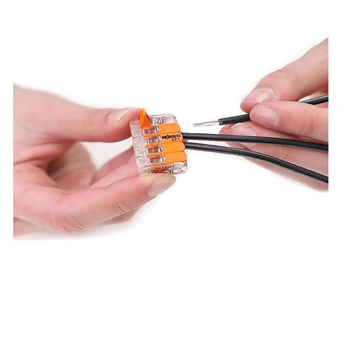 Wago - 221-415K006-000 - 5 Port Lever Wire Connector 10 Pack