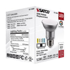Satco - S11580 - Par20 E26 (Medium) LED Bulb Tunable White/Color Changing 50 Watt Equivalence 1 Pack