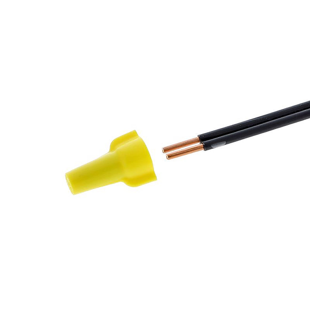 Ideal Industries - 30-451P - Wing-Nut Insulated Wire Connector Yellow 100 Pack