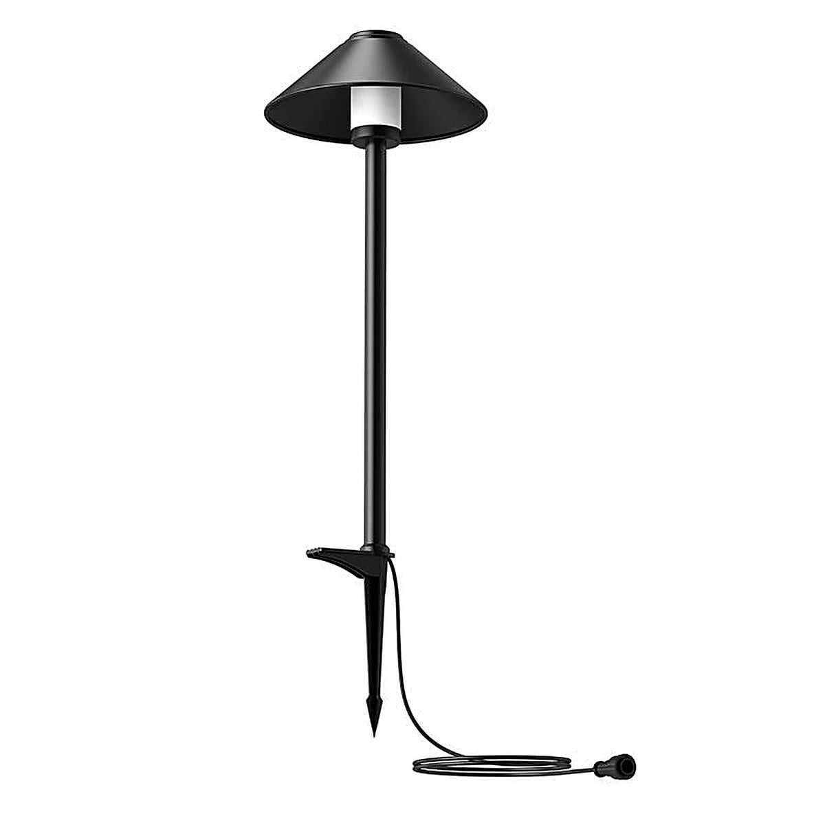 Feit - PATH/RGBW/AG/4 - Plug In/Remote 6 W LED Smart-Enabled Pathway Light 4 Pack