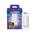 Lutron - MS-HS3-WH - Xactsense Humidity Sensor 3 Amps Single Pole Bathroom Exhaust Smart-Enabled Switch White 1 Pack