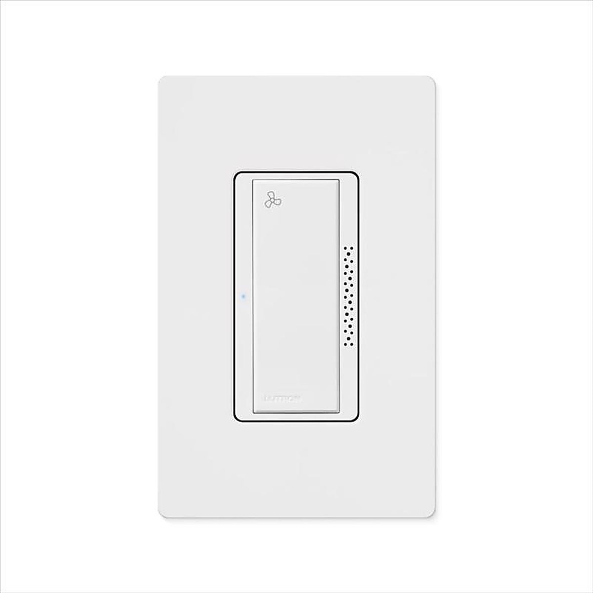 Lutron - MS-HS3-WH - Xactsense Humidity Sensor 3 Amps Single Pole Bathroom Exhaust Smart-Enabled Switch White 1 Pack