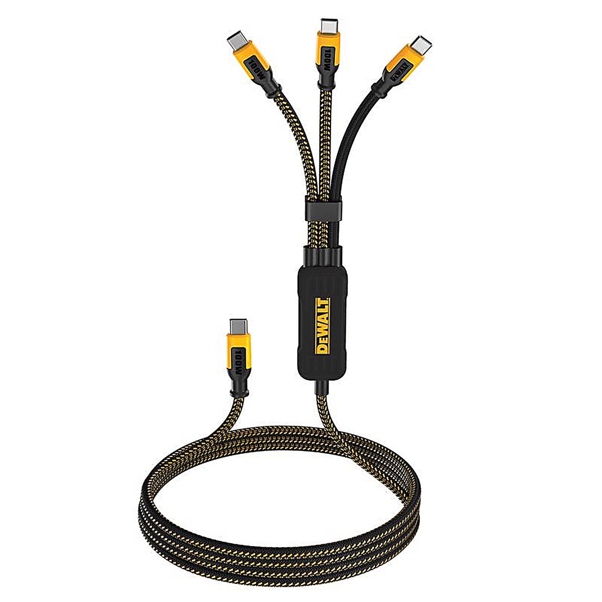 DeWalt - 131 0099 DW2 - USB-C to USB-C 3-In-1 Cable 6 Ft.