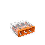 Wago - 27730403K00-007 - 3 Port Push-In Wire Connector 100 Pack