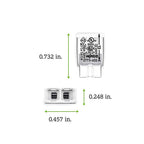 Wago - 2773-402/K-0008 - 2 Port Push-In Wire Connector 10 Pack