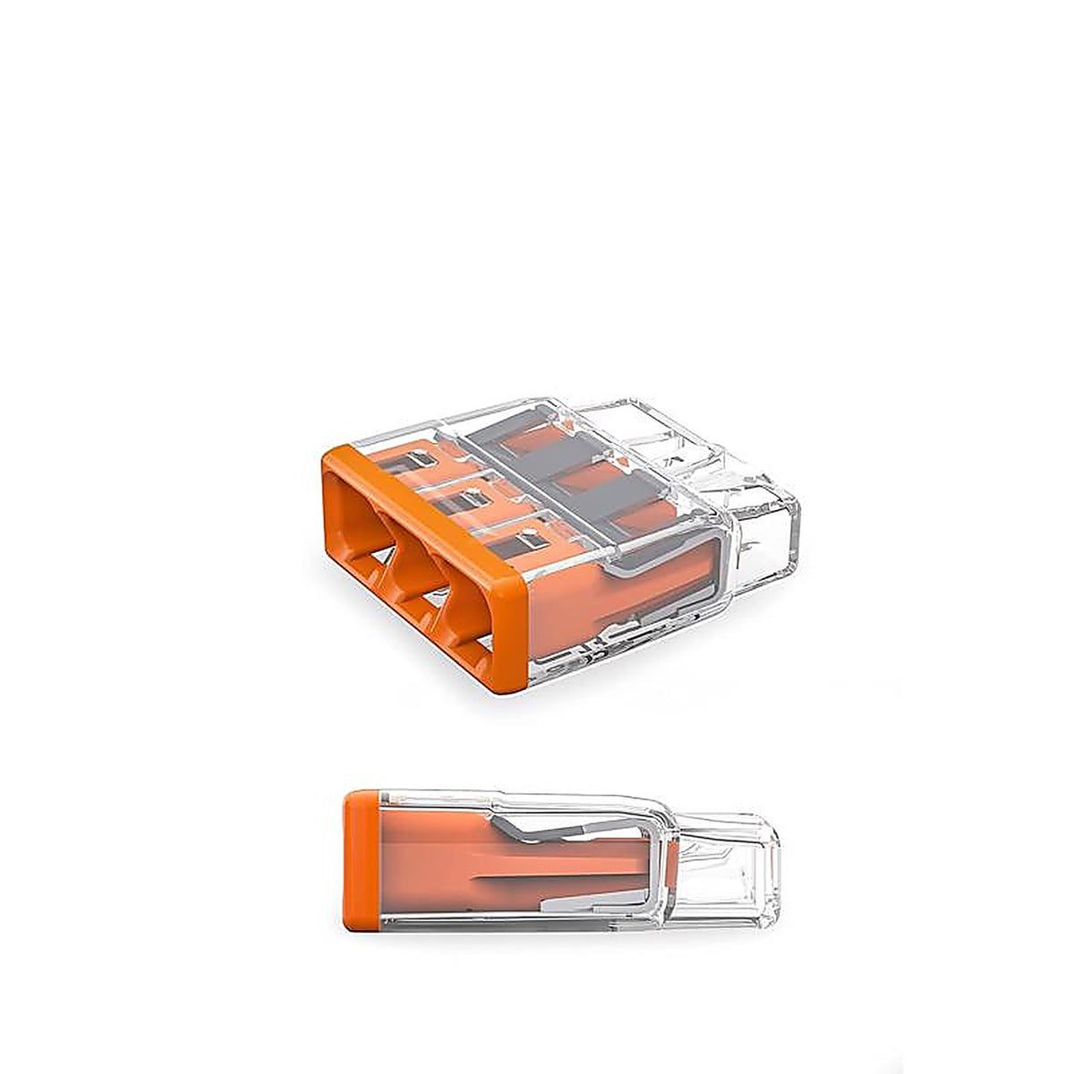Wago - 2773-403/K-0008 - 3 Port Push-In Wire Connector 10 Pack
