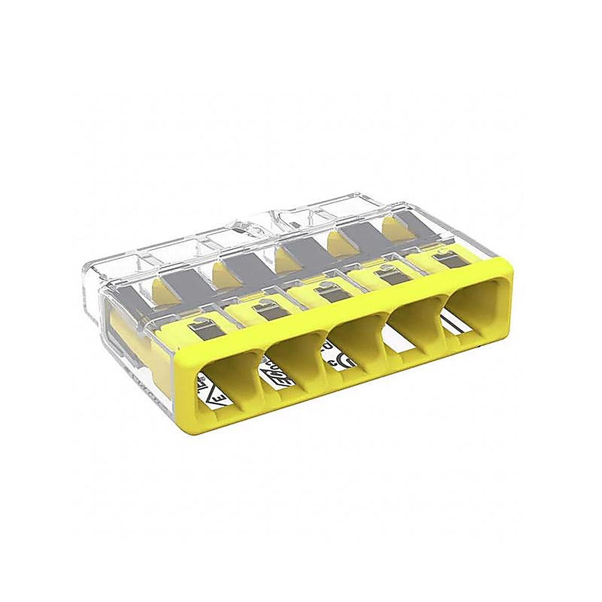 Wago - 2773-405/K-0008 - 5 Port Push-In Wire Connector 10 Pack