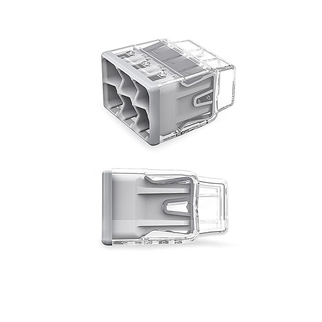Wago - 2773-406/K-0008 - 6 Port Push-In Wire Connector 5 Pack
