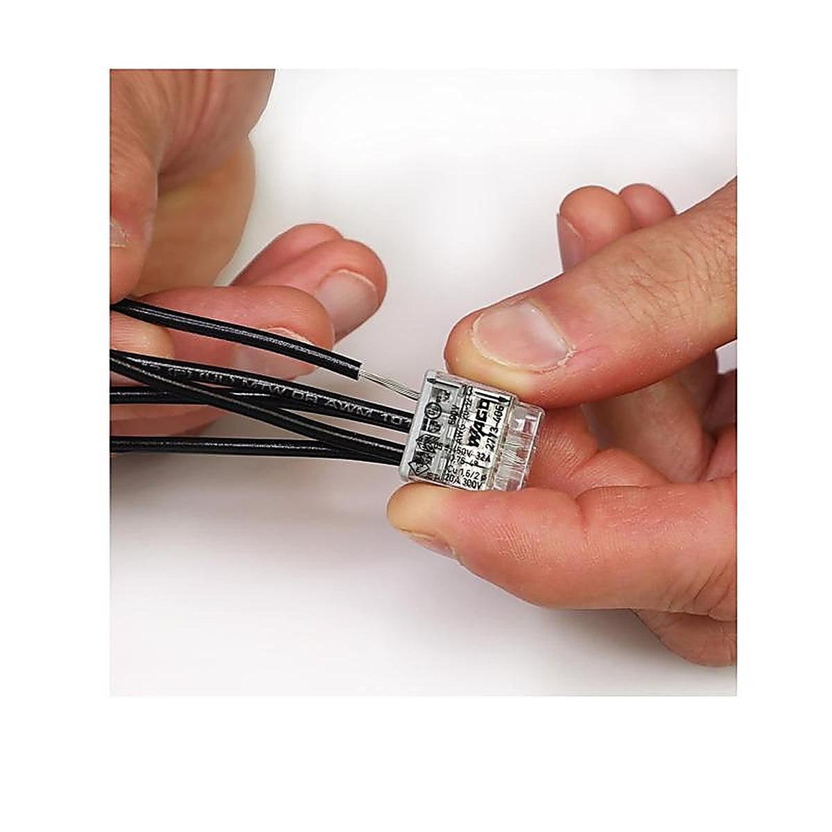 Wago - 2773-406/K-0008 - 6 Port Push-In Wire Connector 5 Pack