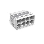 Wago - 2773-408/K-0008 - 8 Port Push-In Wire Connector 5 Pack