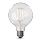Feit - G40100/927CAFIL - G40 E26 (Medium) Filament LED Bulb Soft White 100 Watt Equivalence 1 Pack