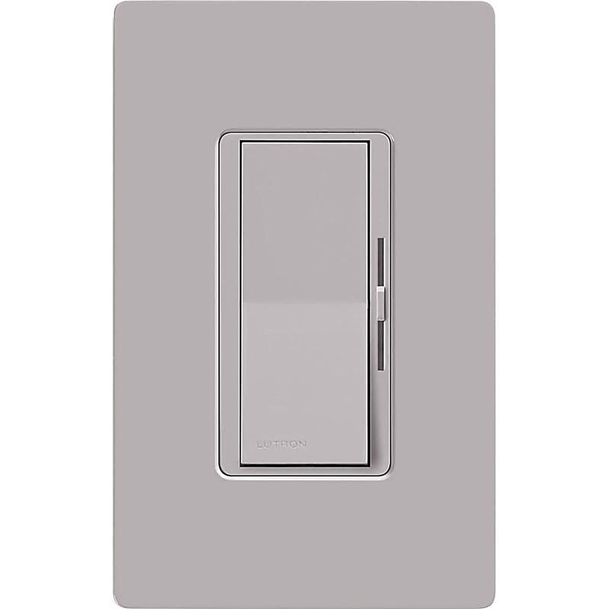 Lutron - DVCL-153PH-GR - Diva Gray 150 W 3-Way Dimmer Switch 1 Pack