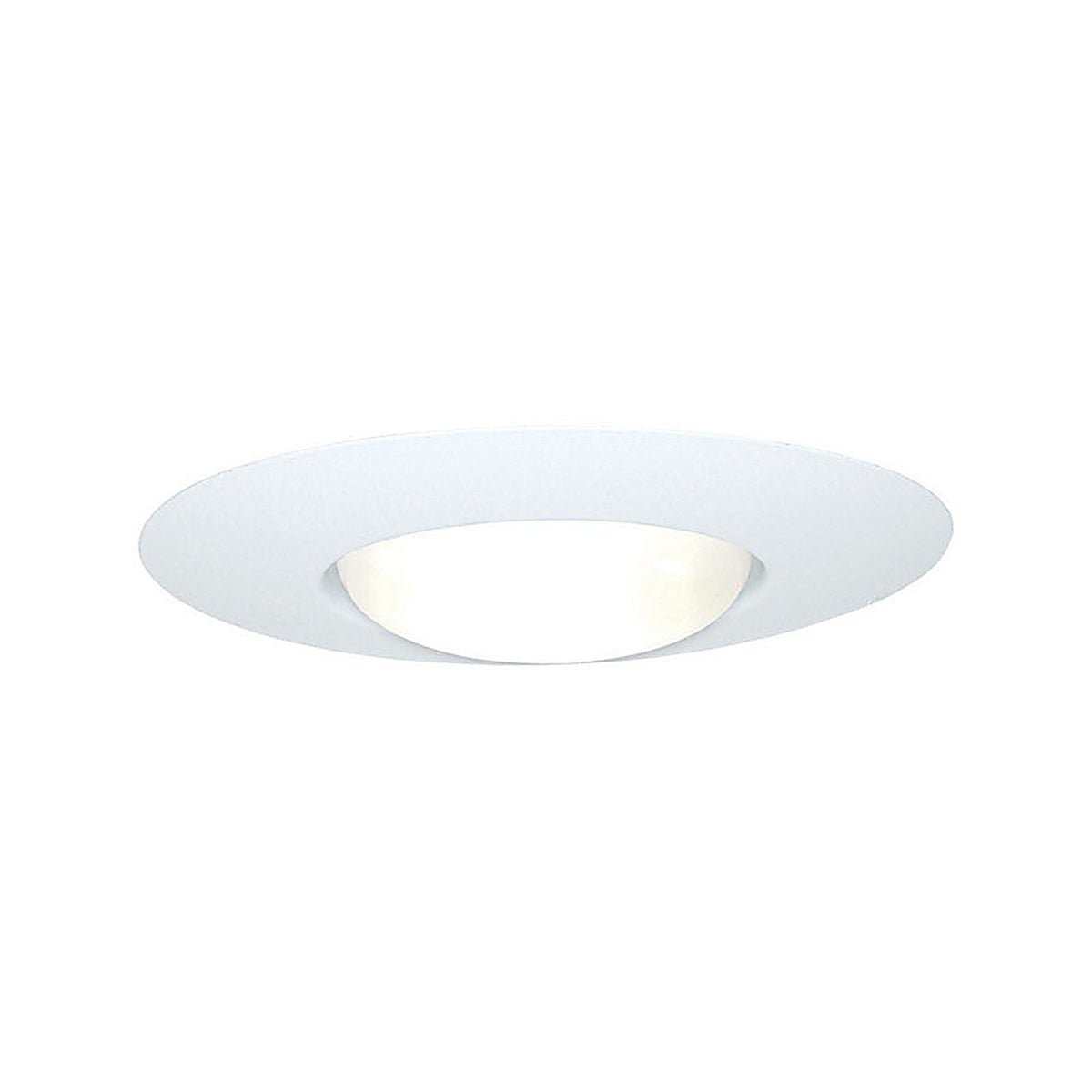 Halo 300P Matte White 6 in. W Metal Open Trim