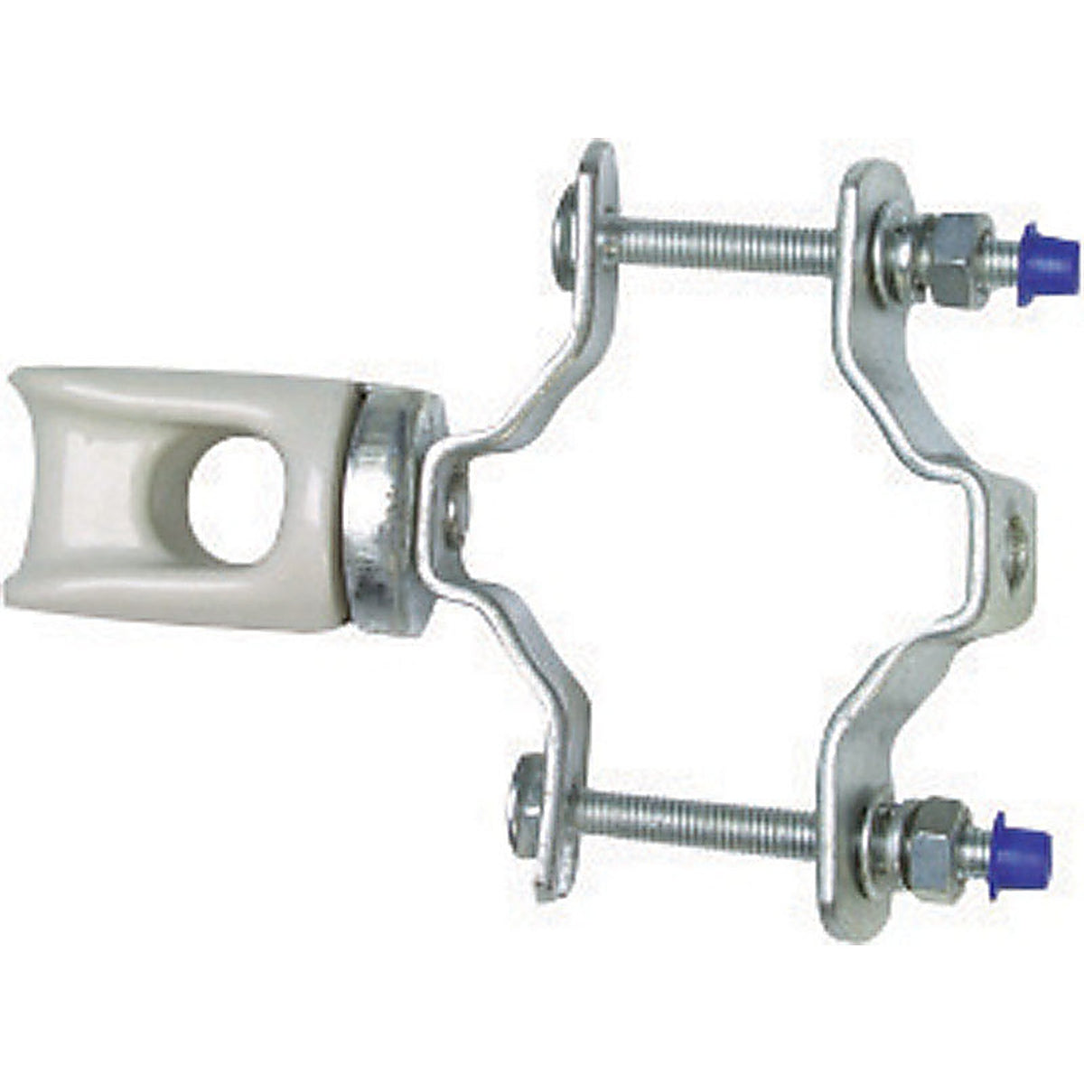 Sigma Electric 02-56037 ProConnex 0 in. Dia. Porcelain/Steel Wire Holder For NM/SE 1/Pack