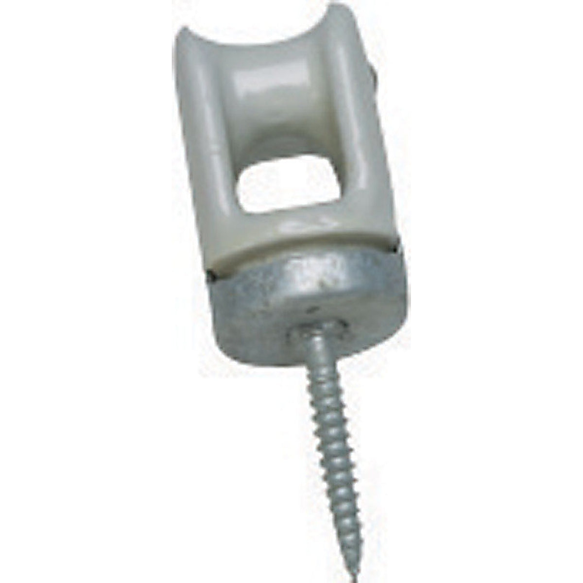 Sigma Electric 02-56033 2-1/4 in. Dia. Porcelain/Steel Wire Holder For NM/SE 1/Pack