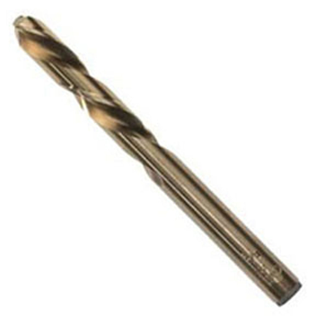 Irwin Hanson 30516 Left-Hand Mechanics Length Cobalt High Speed Steel Drill Bit, 1/4in.