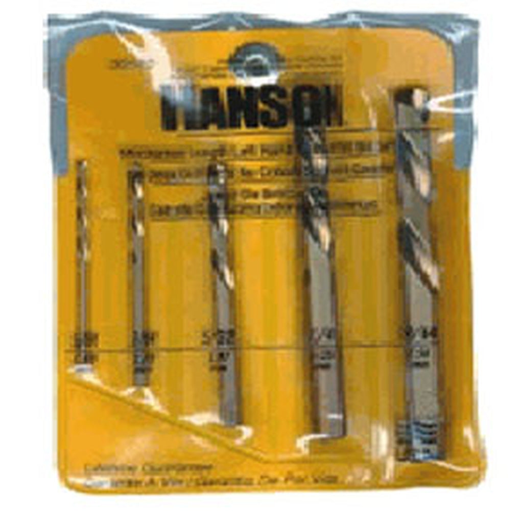 Irwin - 30520 - Left-Hand Mechanics Length Cobalt Alloy Steel High Speed Steel Drill Bit, 5/16 Inch