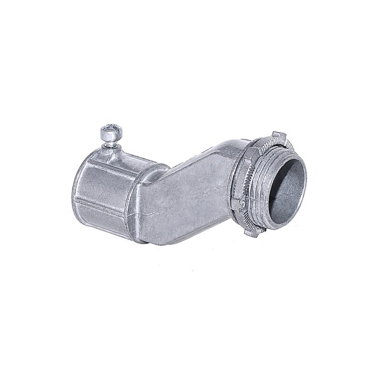 Sigma Electric 49007 ProConnex 3/4 in. Dia. Die-Cast Zinc Offset Set Screw Connector For EMT 1/Pack