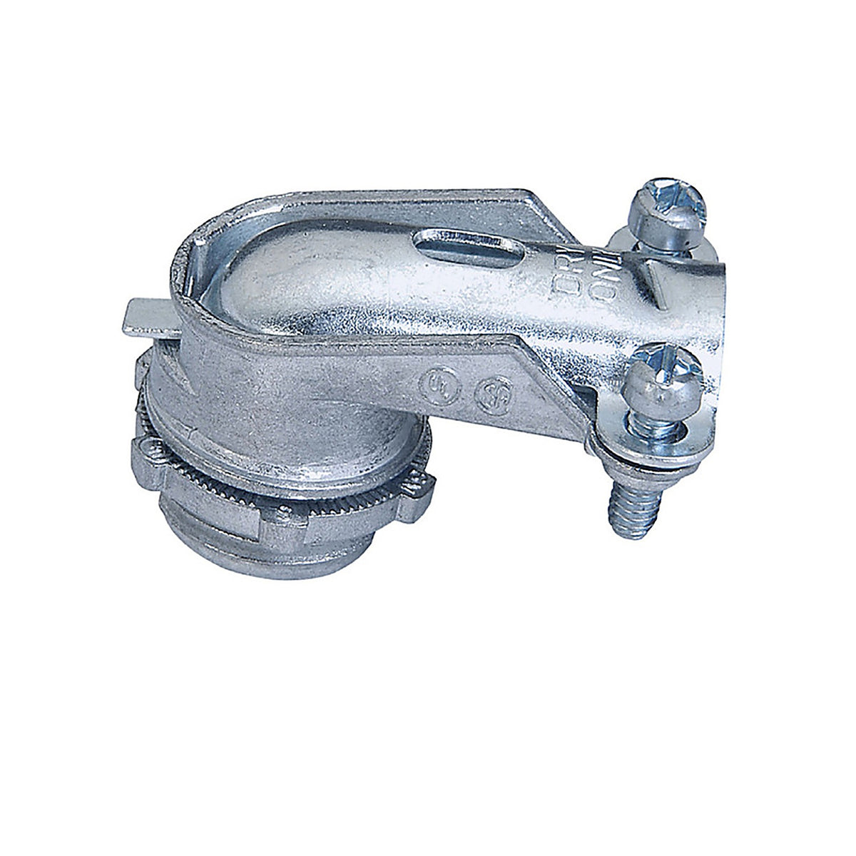 Sigma Electric 49801 ProConnex 3/8 in. Dia. Die-Cast Zinc 90 Degree Squeeze Connector For AC, MC and FMC/RWFMC