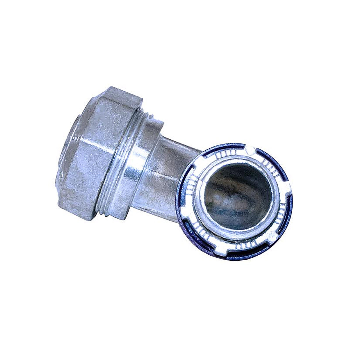 Sigma Electric 49470 ProConnex 1/2 in. Dia. Die-Cast Zinc 90 Degree Connector For Liquid Tight 1/Pack