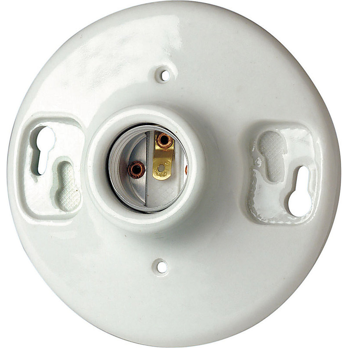 Leviton 49875-000 Aluminum Incandescent Medium Base Keyless Lampholder