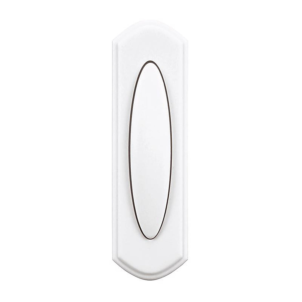 Heath Zenith SL-7797-02 Plastic Wireless Pushbutton Doorbell