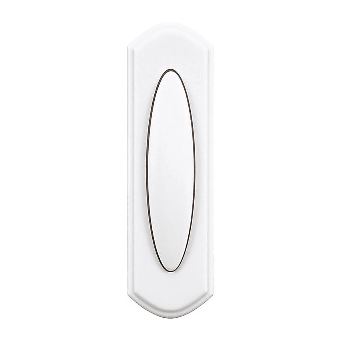 Heath Zenith SL-7797-02 Plastic Wireless Pushbutton Doorbell
