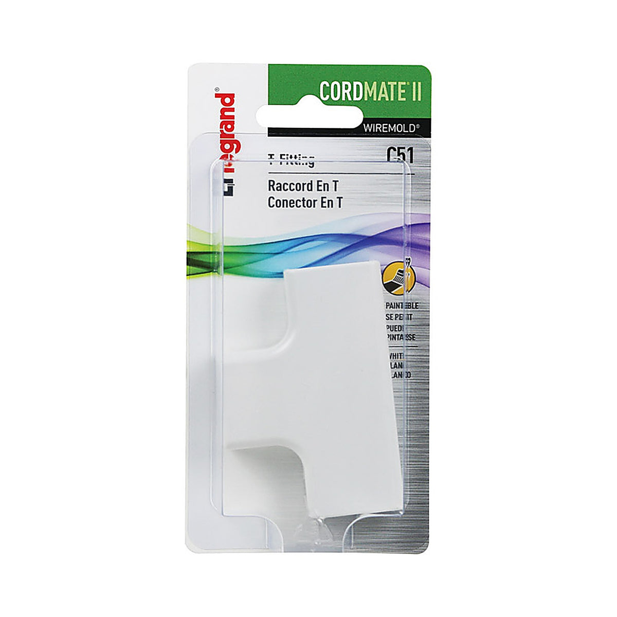 Legrand C51 2.87 in. L T-Fitting 1/Pack