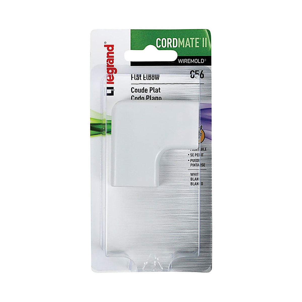 Legrand C56 Flat Elbow 1/Pack
