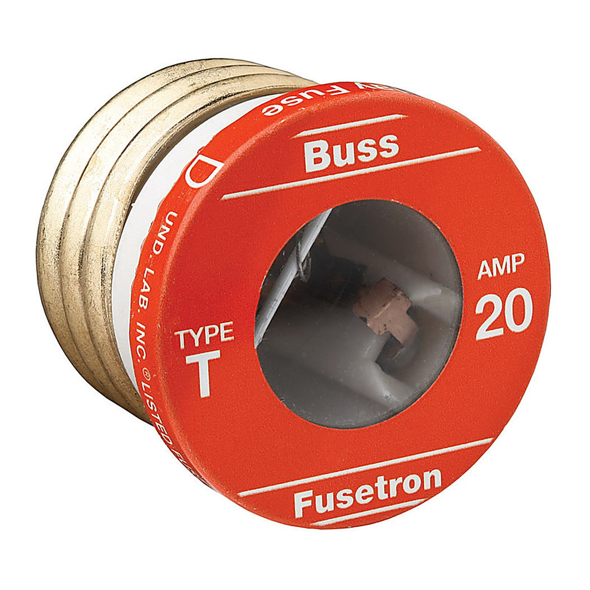 Bussmann T-20 20 amps Dual Element Plug Fuse 4/Pack