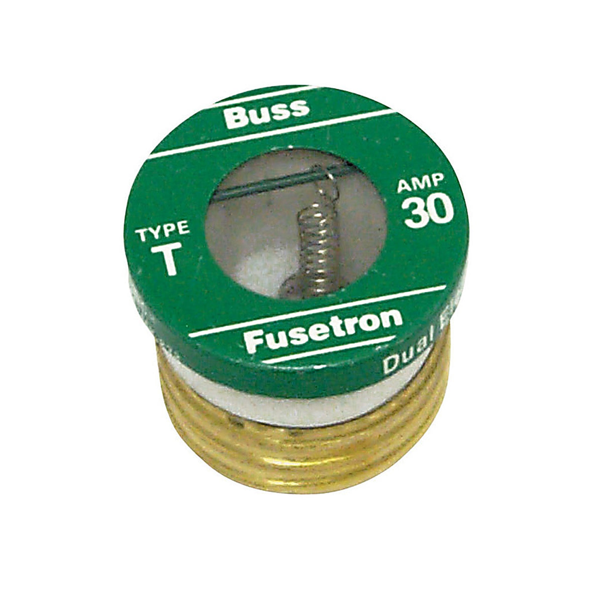 Bussmann - T-30 - 30 Amps Dual Element Plug Fuse 4 Pack