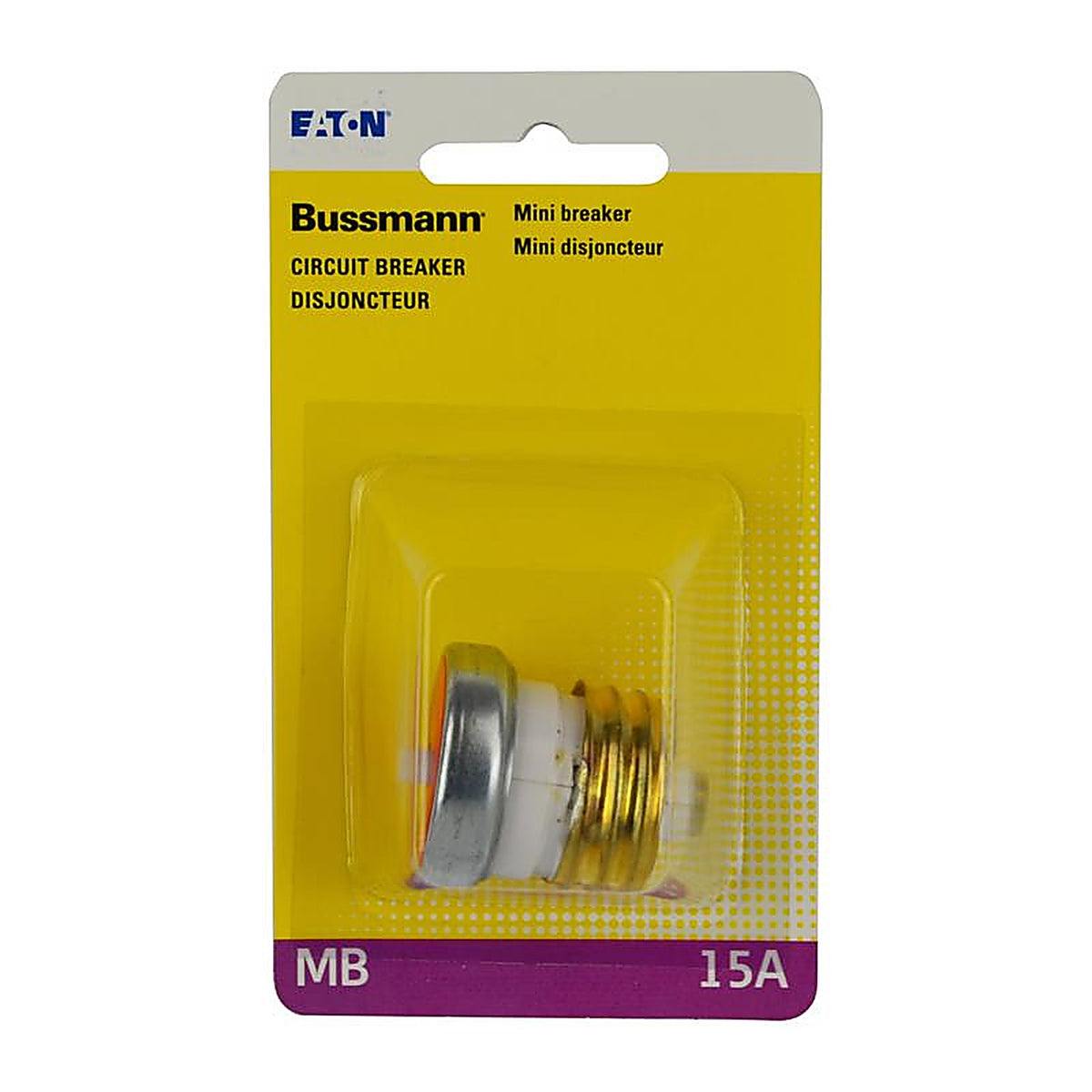 Bussmann BP/MB-15 15 amps Plug Fuse 1/Pack