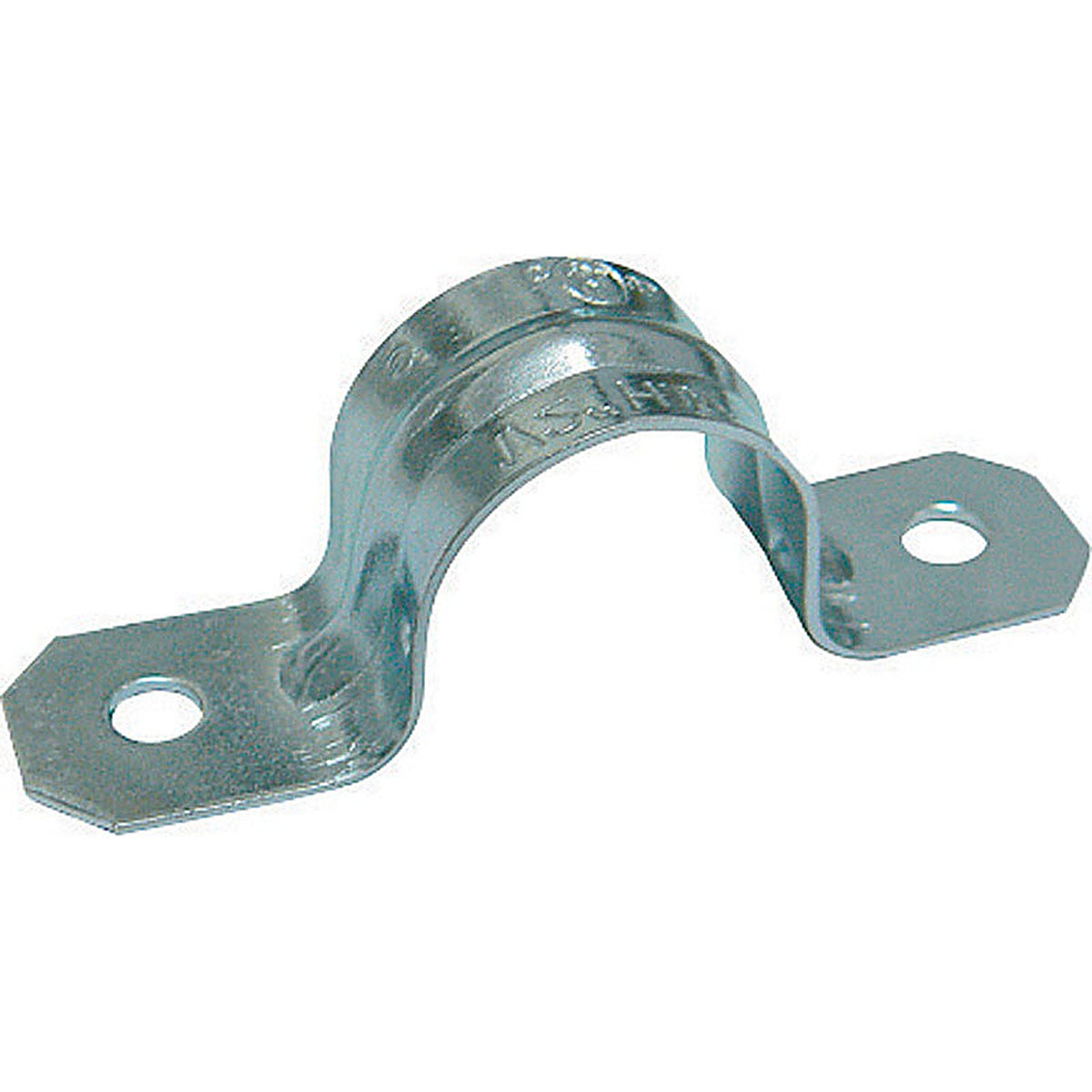 Sigma Electric 51922 ProConnex 1 in. Dia. Zinc-Plated Steel 2 Hole Strap 50/Pack