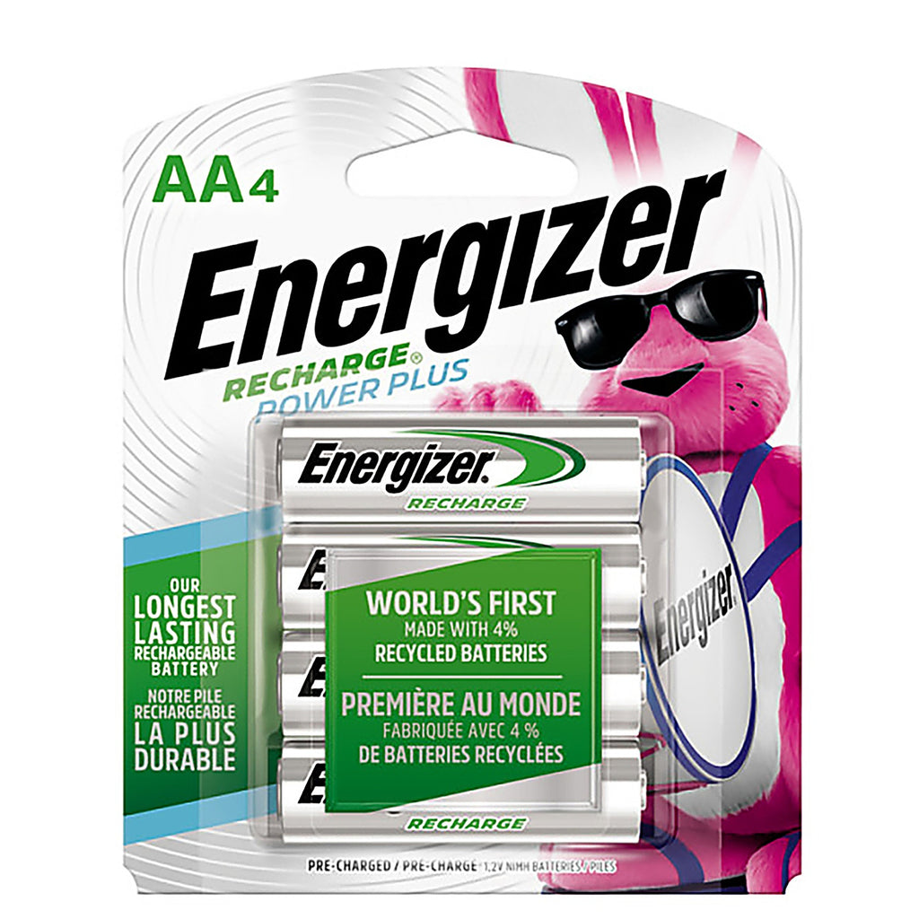 Energizer NH15BP-4 NiMH AA 1.2 V 2.3 Ah Rechargeable Battery 4 pk