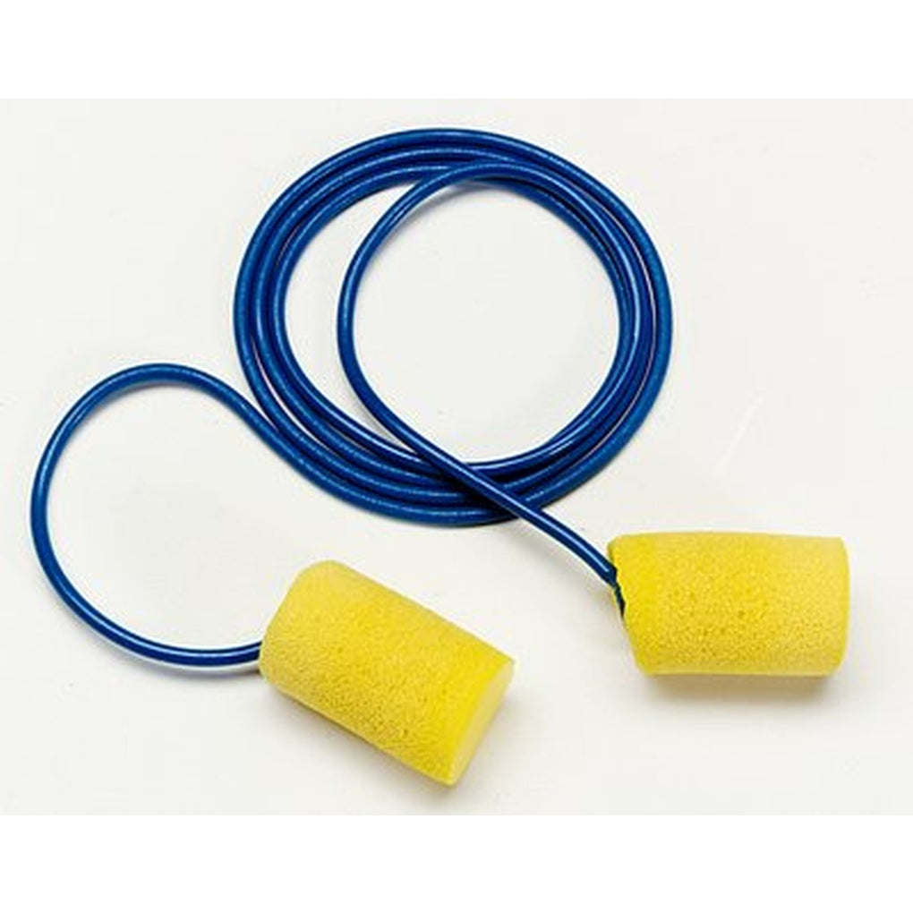 3M 311-1101 E-A-R Classic Earplugs, Corded, Poly Bag 70071514940