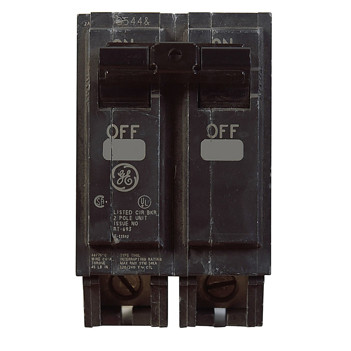 GE THQL2160 Q-Line 60 amps Standard 2-Pole Circuit Breaker