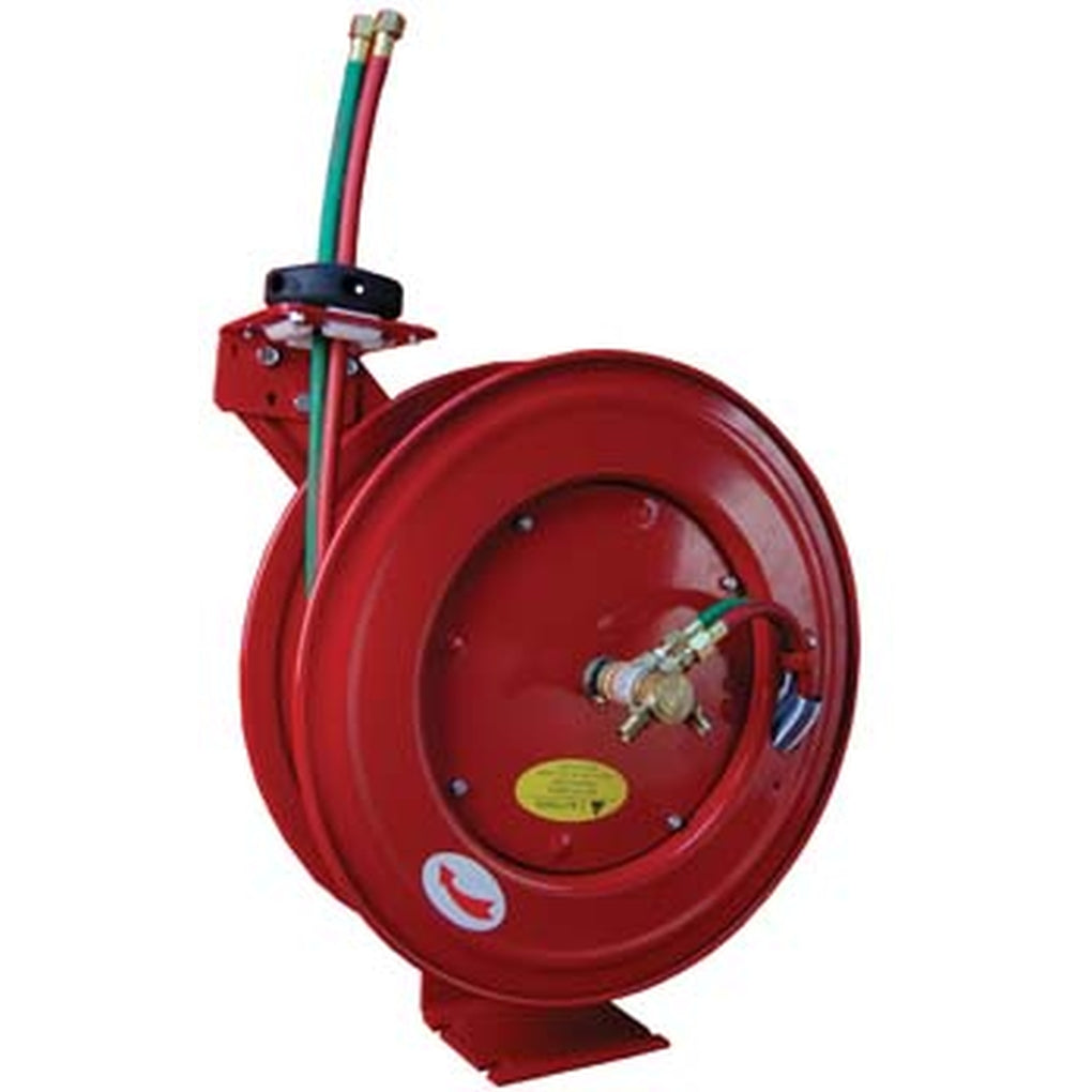 ATD 31170 Heavy Duty Retractable Oxy-Acetylene Welding Hose Reel