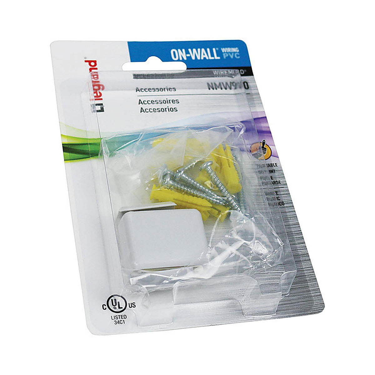 Legrand NMW910 Wiremold Wiring System Accessory Pack 1/Pack
