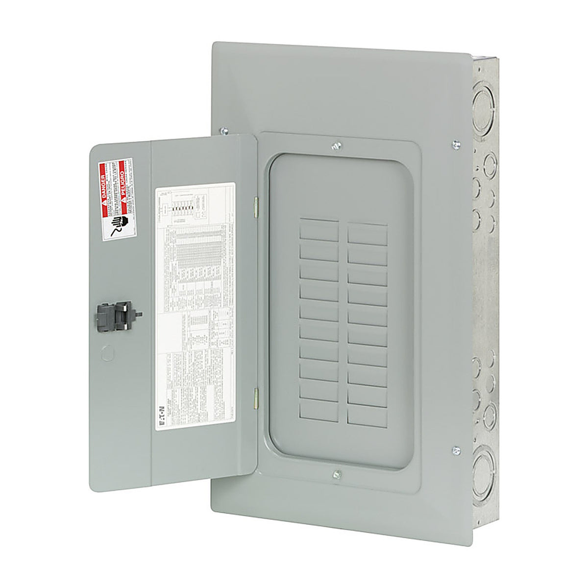 Eaton - BRP20L200 - 200 Amps 120/240 V 20 Space 40 Circuits Combination Mount Main Lug Load Center