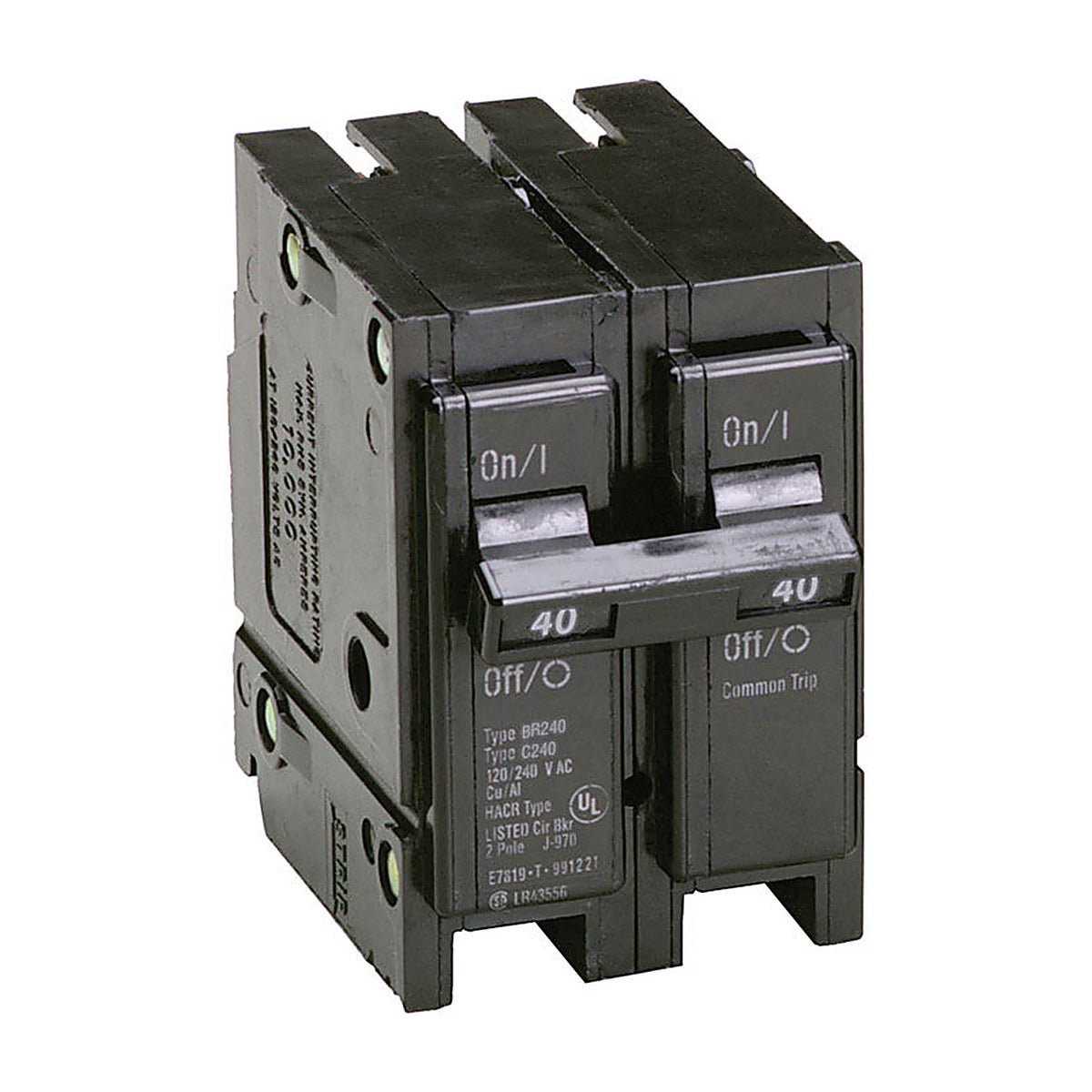 Cutler-Hammer BR240 40 amps Plug In 2-Pole Circuit Breaker