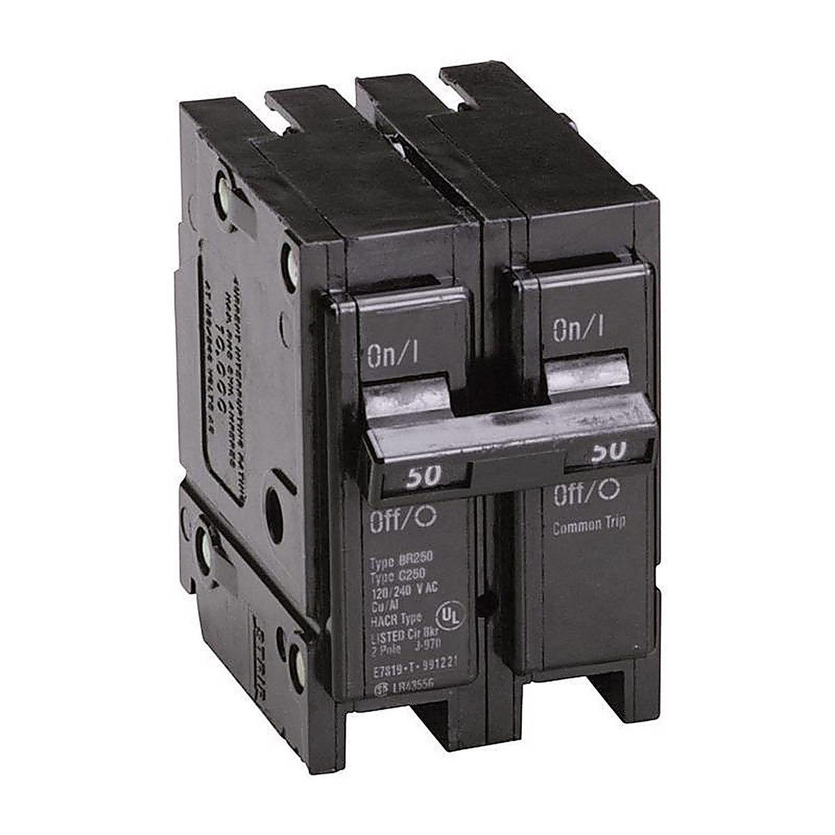Cutler-Hammer BR250 50 amps Plug In 2-Pole Circuit Breaker