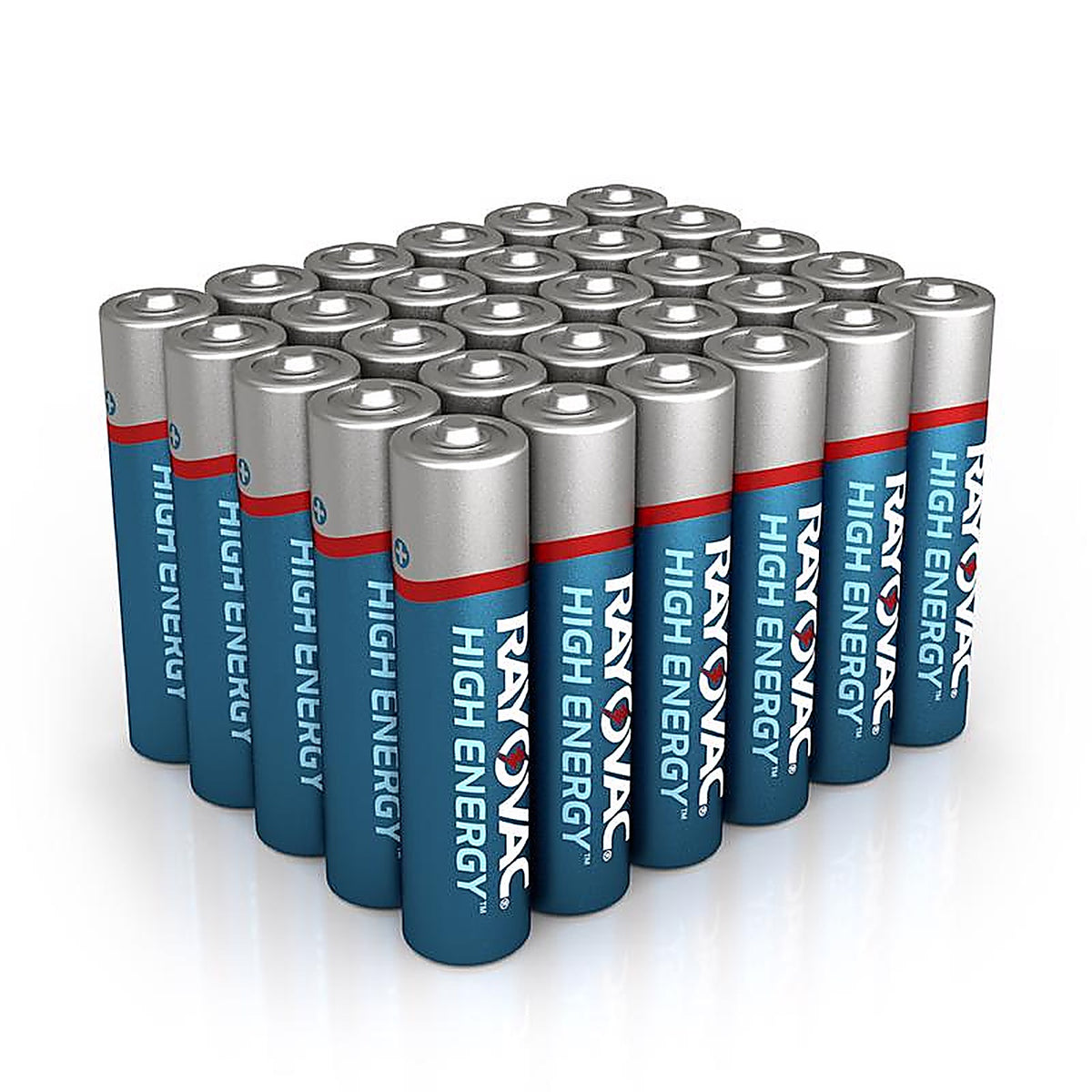 Rayovac 824-30PPTK High Energy AAA Alkaline Batteries 30 pk Clamshell