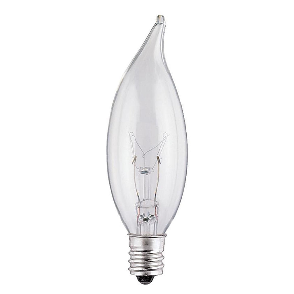 Westinghouse - 0377348 - 15 W Ca8 Decorative Incandescent Bulb E12 (Candelabra) Warm White 2 Pack