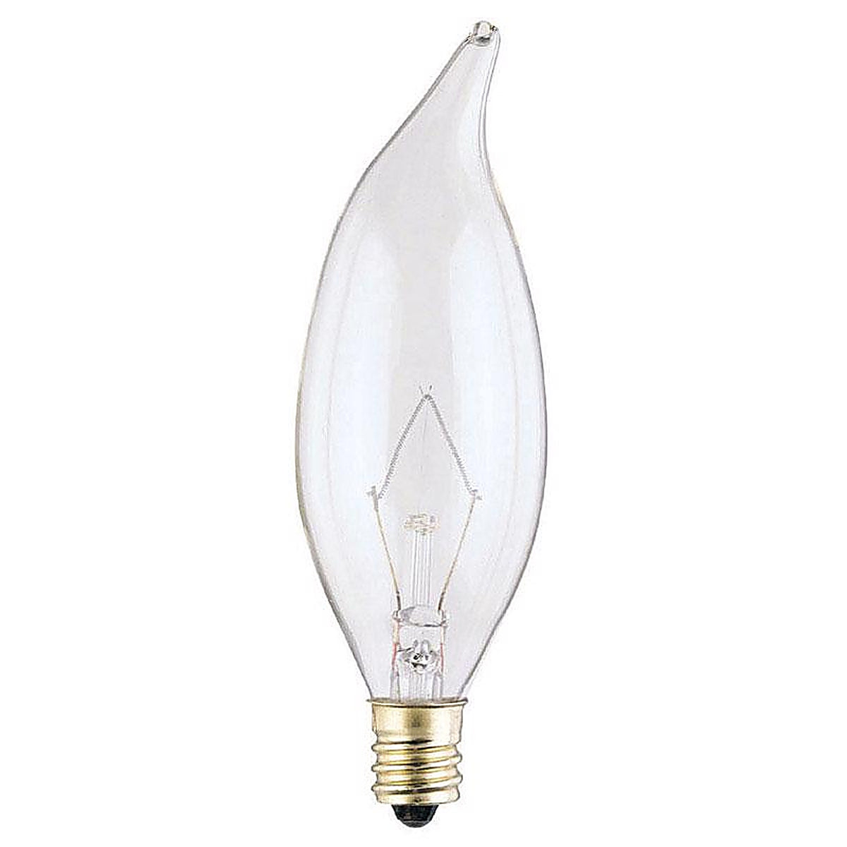 Westinghouse - 0375648 - Decorlite 3 W E12 Specialty Incandescent Bulb E12 (Candelabra) Warm White 1 Pack
